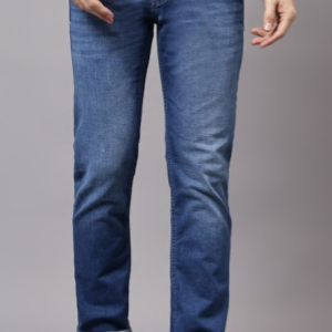 Men Clean Look Light Fade Stretchable Jeans